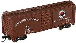 N Scale MTL Micro-Trains 22040 NP Northern Pacific 40' Standard Box Car #8289 